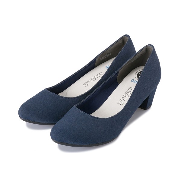 レディース 【NUOVO】 ヌオーヴォ FT+ フィットパンプスプラス PLN AMD 5 NE40108 NAVY